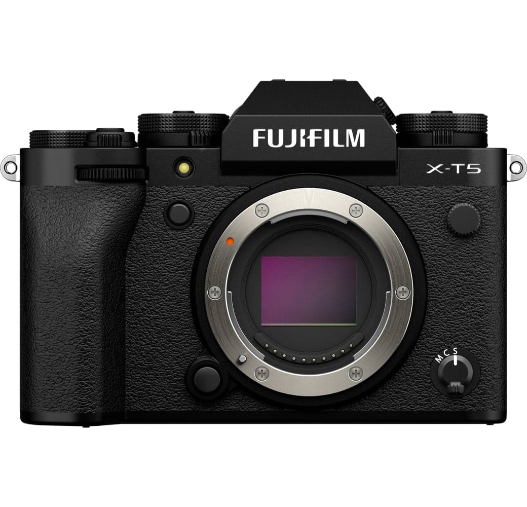 Black Fujifilm X-T5 Mirrorless Camera Body.1