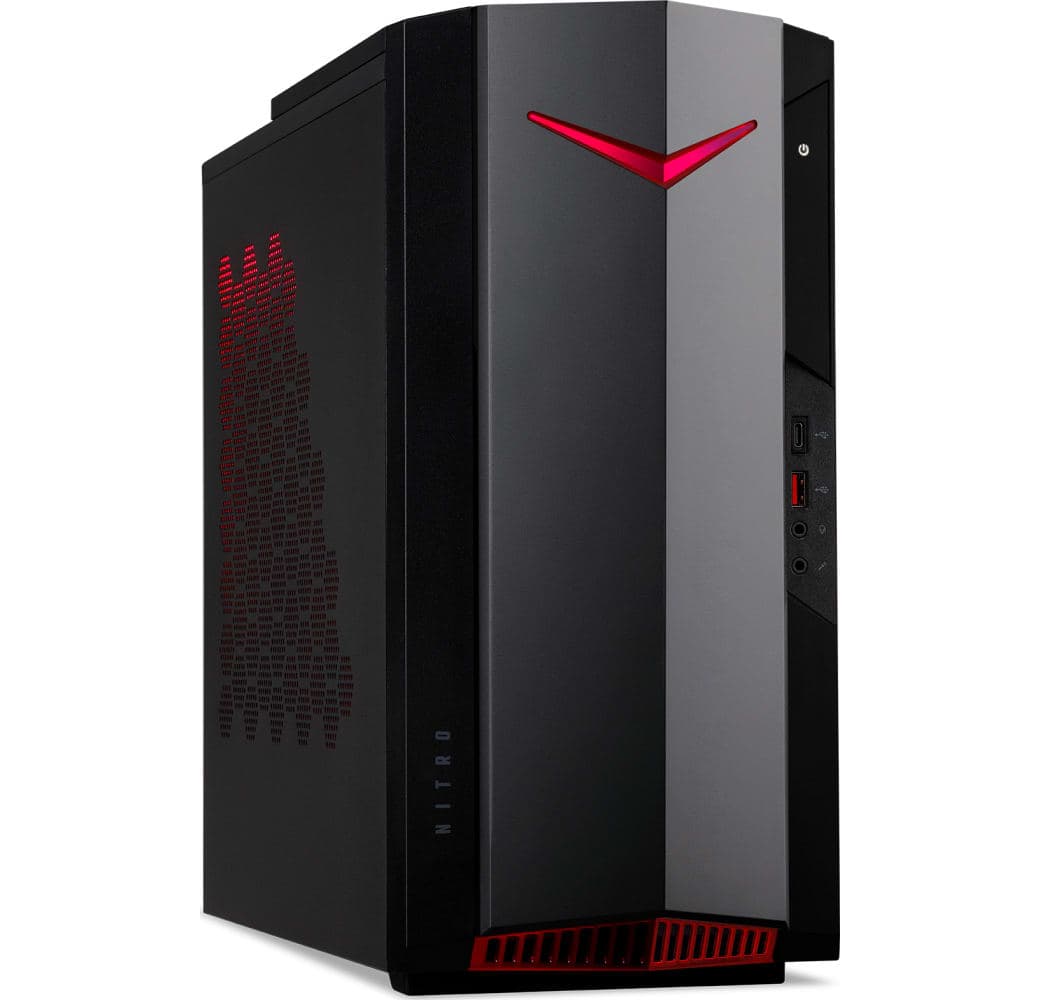 Black Acer Nitro 50 N50-640 Gaming Desktop - Intel® Core™ i5-12400F - 16GB - 512GB SSD - NVIDIA® GeForce® RTX 3050.2