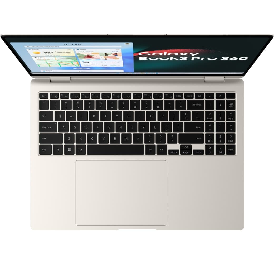 Beige Samsung Galaxy Book 3 Pro 360 Laptop - Intel® Core™ i7-1360P - 16GB - 512GB SSD - Intel® Iris® Xe Graphics - German (QWERTZ).2