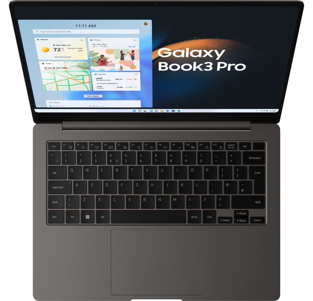 Graphite Samsung Galaxy Book 3 Pro Laptop - Intel® Core™ i5-1340P - 8GB - 512GB SSD - Intel® Iris® Xe Graphics - German (QWERTZ).2