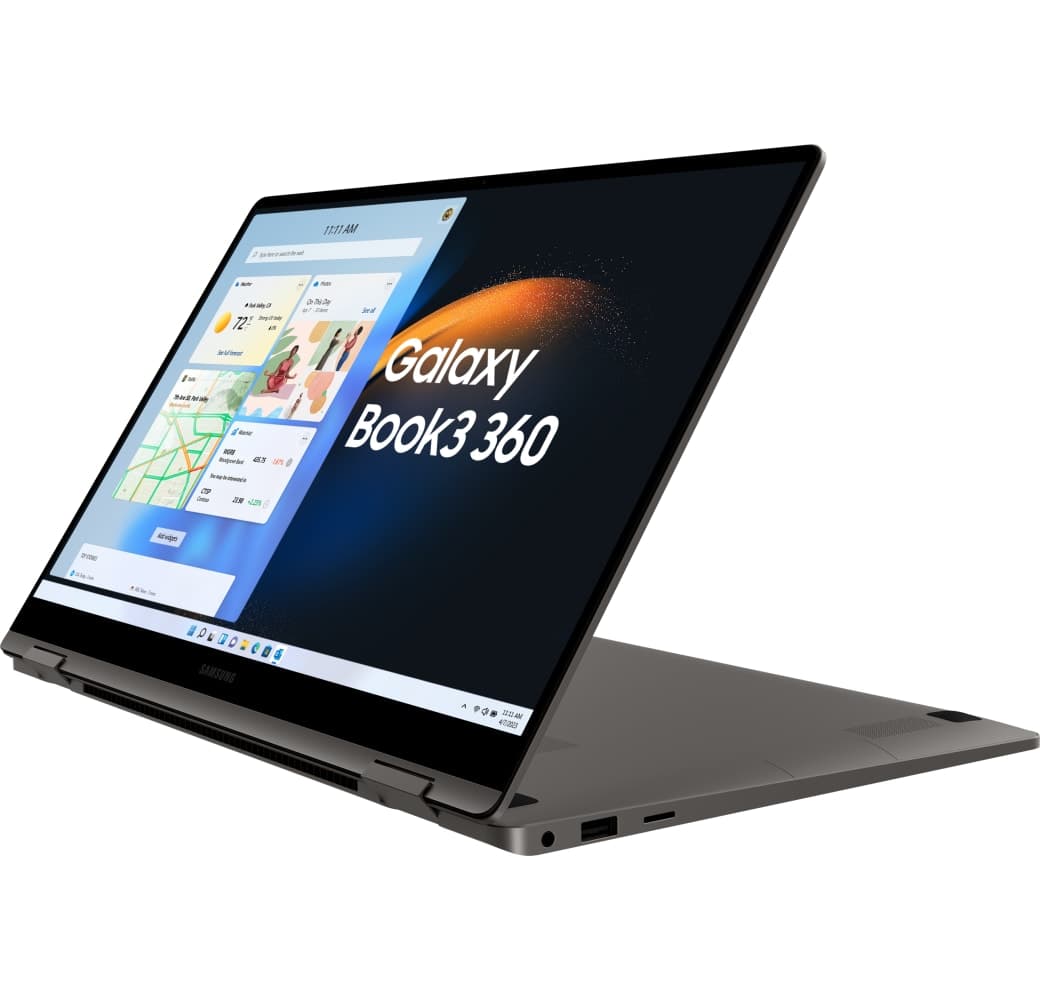 Graphite Samsung Galaxy Book 3 360 Laptop - Intel® Core™ i5-1340P - 8GB - 512GB SSD - Intel® Iris® Xe Graphics - German (QWERTZ).4