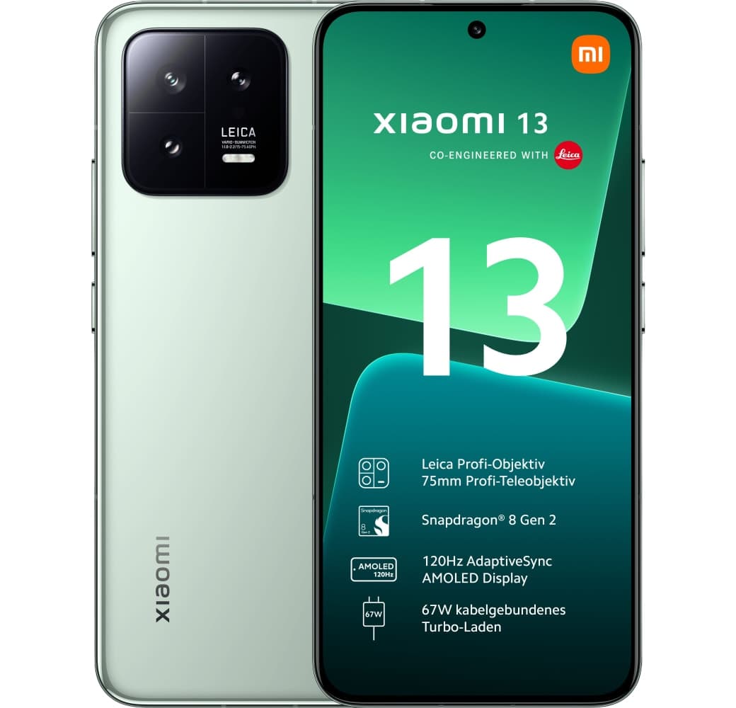 Flora Green Xiaomi 13 Smartphone - 256GB - Dual SIM.1