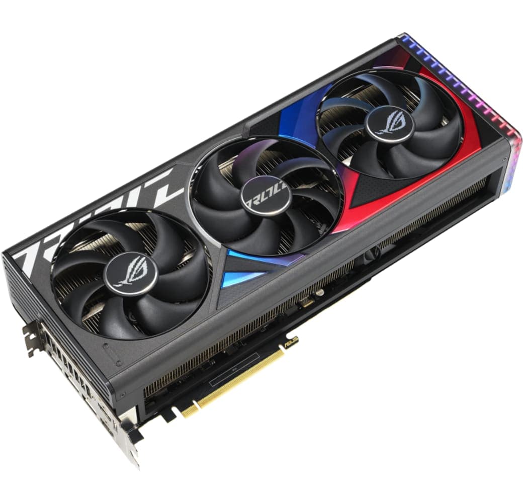 Black Asus GeForce RTX 4090 ROG Strix 24G Graphics Card.4