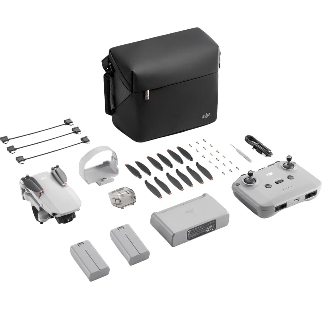 Gray DJI Mini 2 SE Fly More Combo, Drone.3