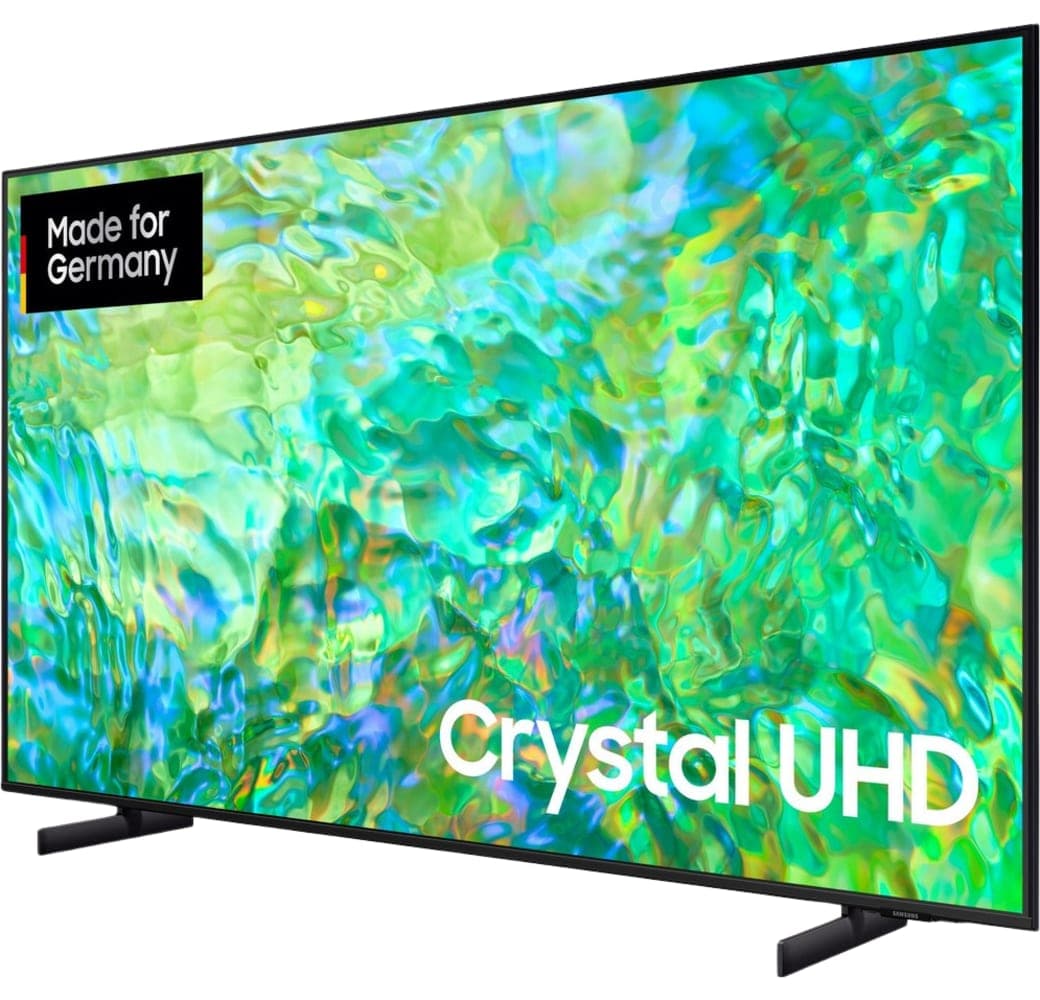 Schwarz Samsung GU75CU8079UXZG - TV 75" Crystal UHD 4K.2