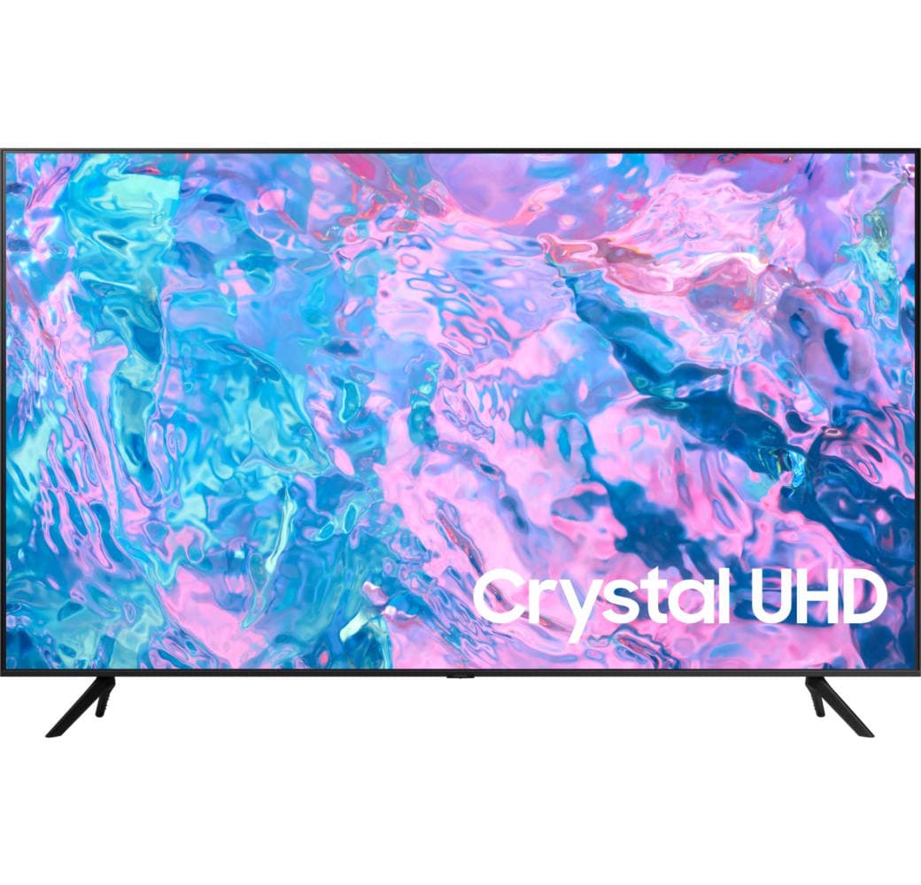 Black Samsung GU43CU7179UXZG - TV 43" Crystal UHD 4K.1