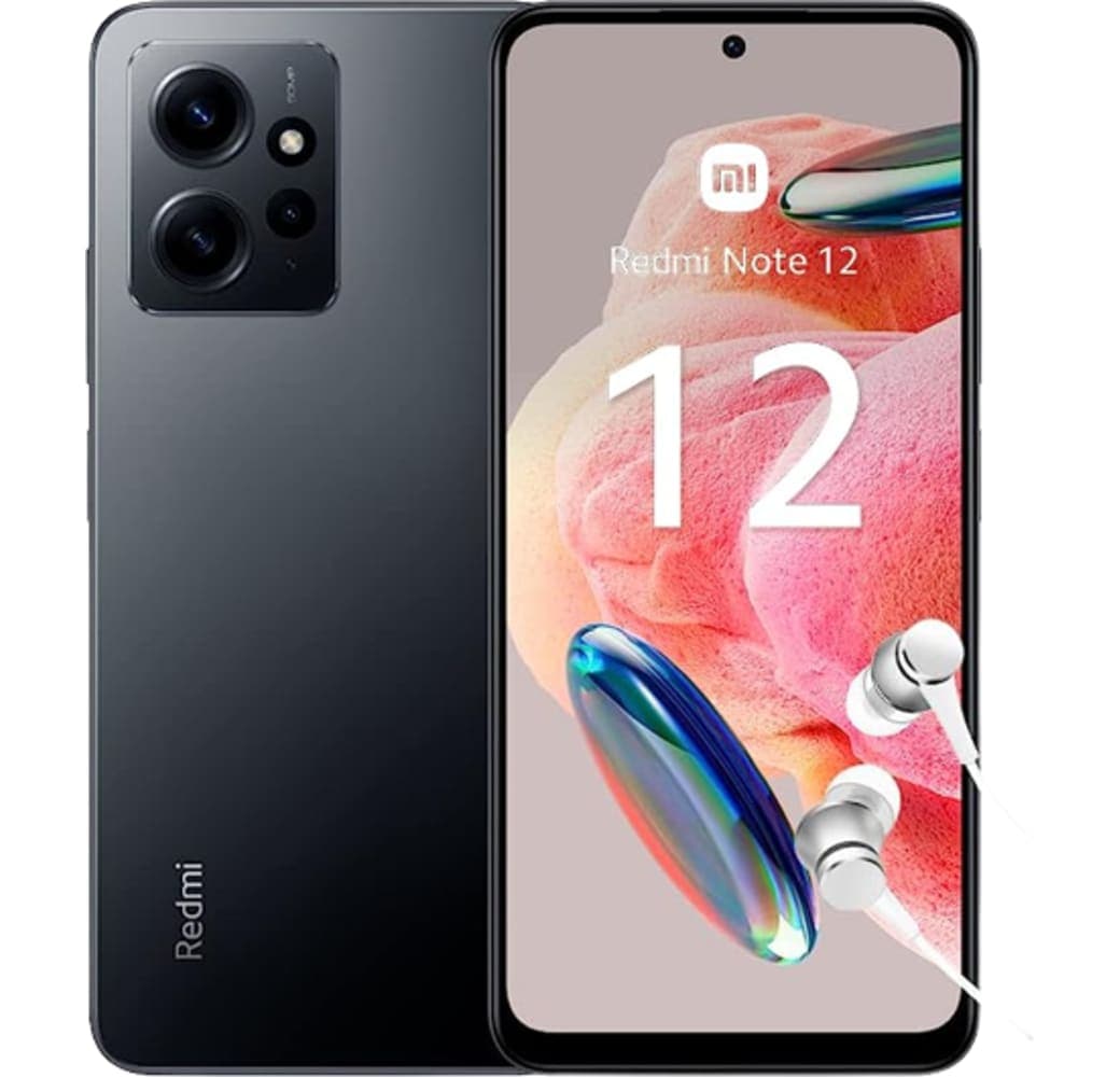 Onyx Gray Xiaomi Redmi Note 12 Smartphone - 128GB - Dual SIM.1