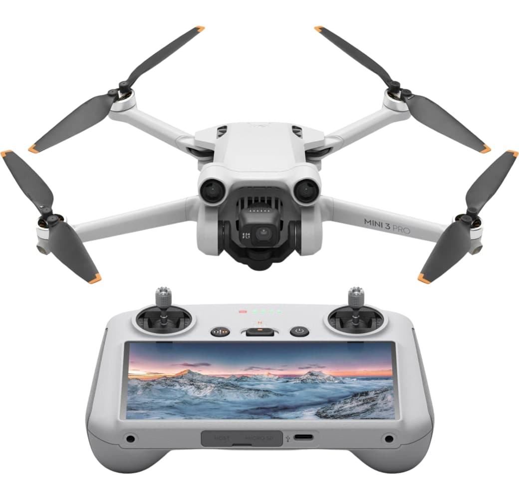 Gray DJI Mini 3 Pro with DJI RC Smart Controller, Drone.1