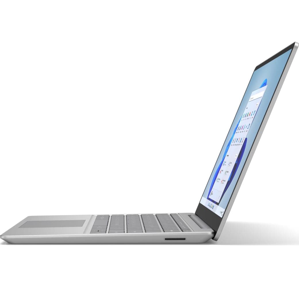 Platinum Microsoft Surface Laptop Go 2 Laptop - Intel® Core™ i5-1135G7 - 8GB - 256GB SSD - Intel® Iris® Xe Graphics - German (QWERTZ).3