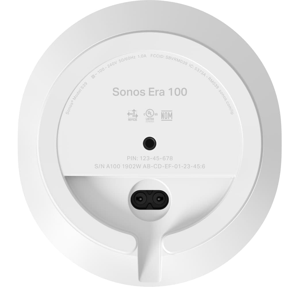 White Sonos ERA 100 .7