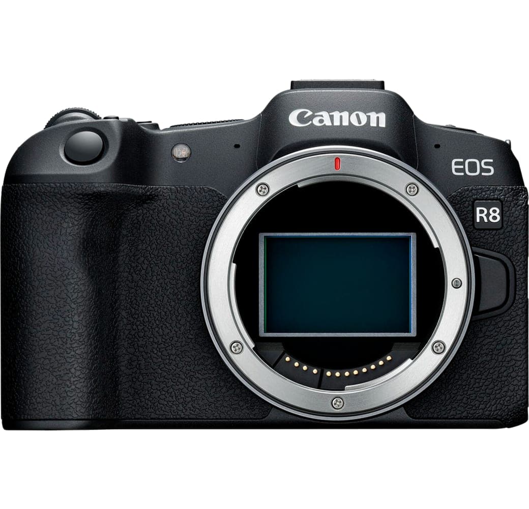 Black Canon EOS R8 Mirrorless Camera Body.1
