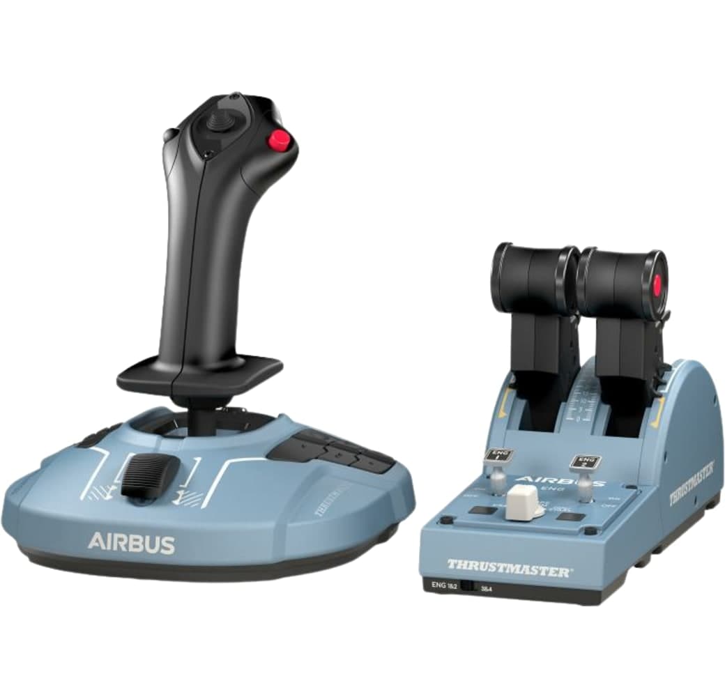Black Thrustmaster TCA Officer Pack Airbus Edition Joystick.5