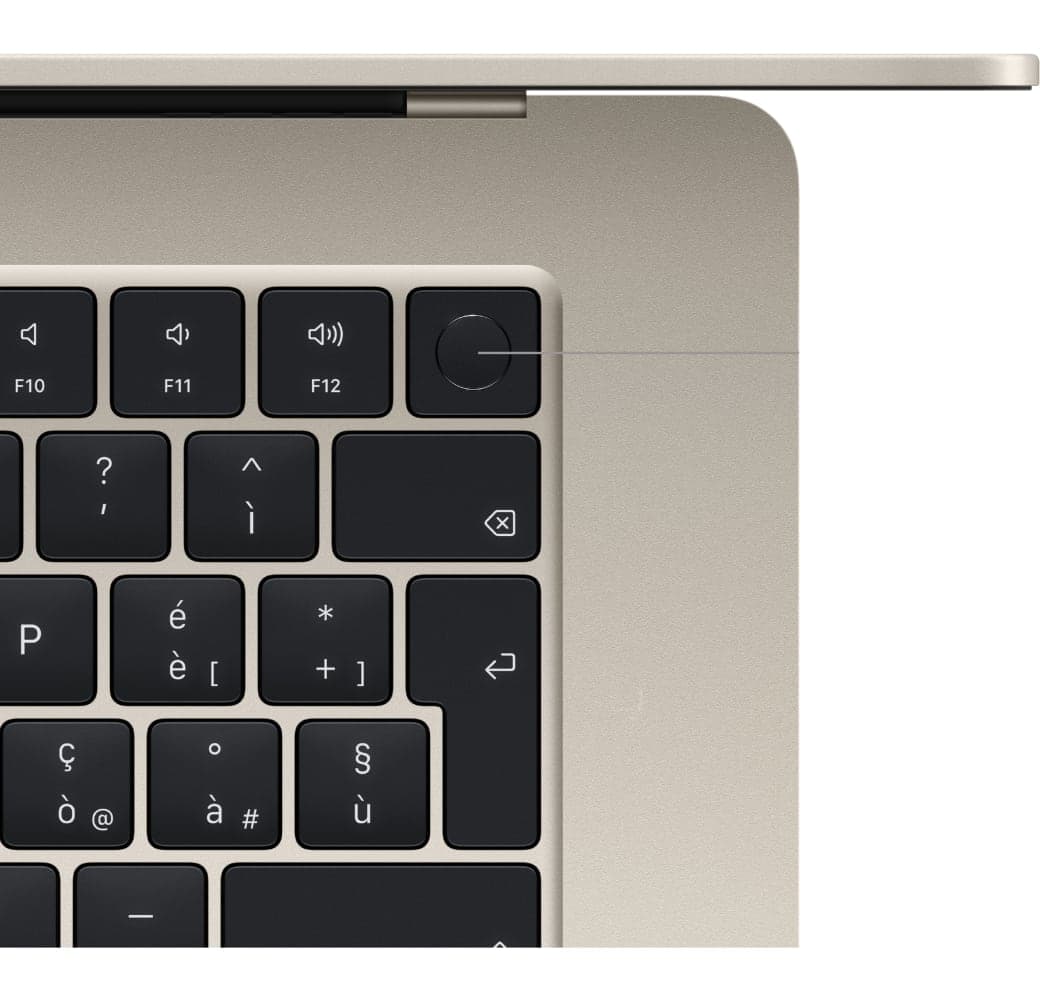 Starlight MacBook Air 15" Laptop - Apple M2 - 8GB - 256GB SSD - Apple Integrated 10-core GPU - German (QWERTZ).4