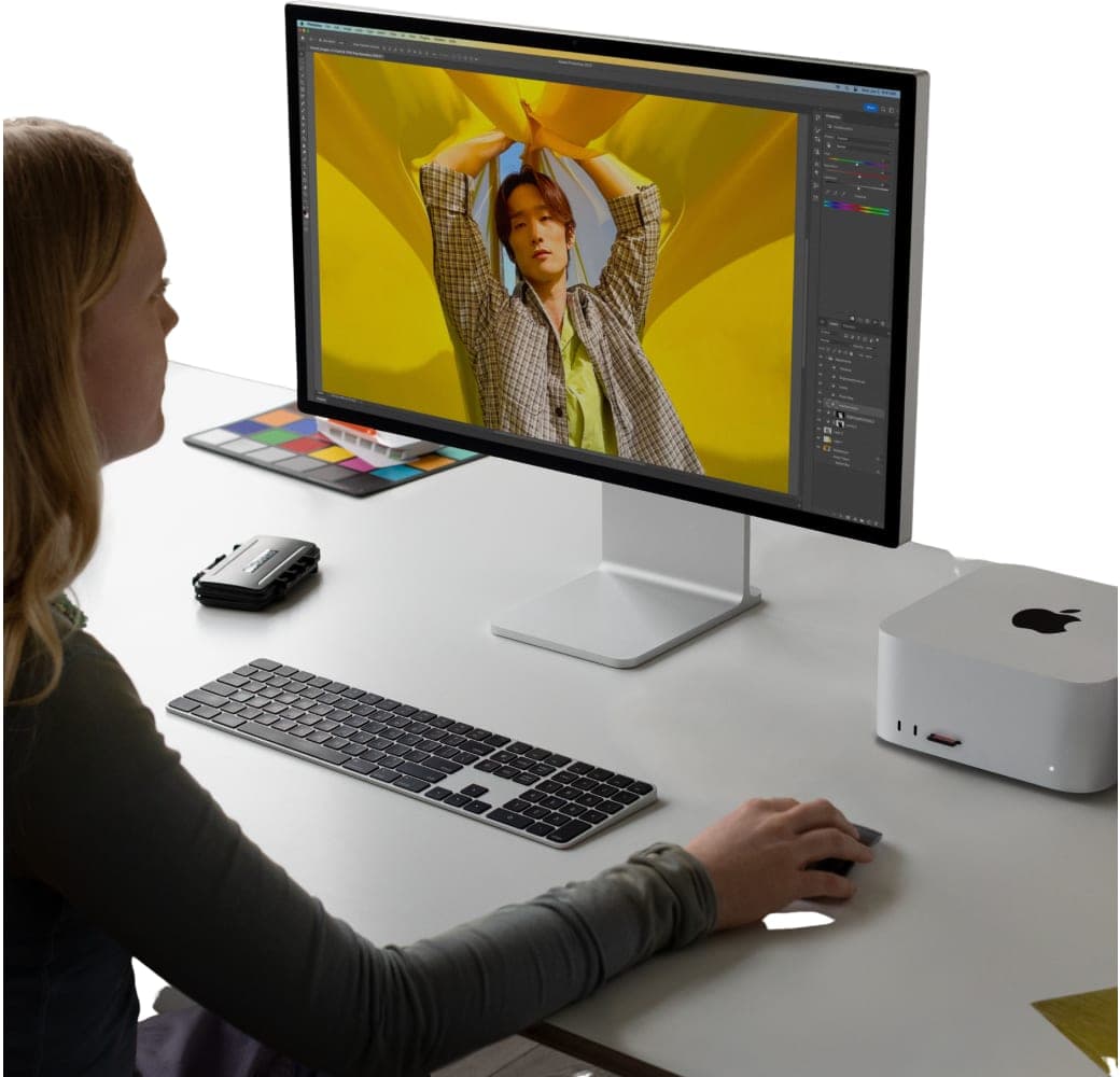 Silber Mac Studio Mini-PC - Apple M2 Max Chip 32GB Arbeitsspeicher 512GB SSD Integrierte 30-core GPU.5