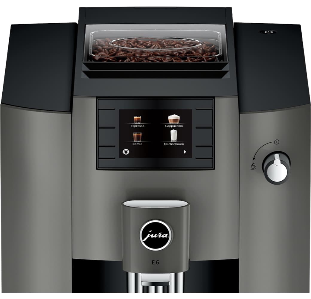 Dark Inox Jura E6 (EC) Kaffeemaschine.2