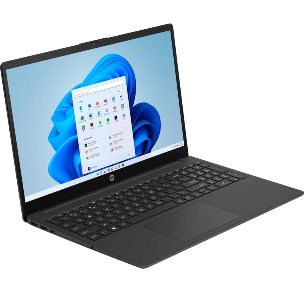 Black HP 15-fd0057ng Laptop - Intel® Core™ i5-1335U - 16GB - 512GB SSD - Intel® Iris® Xe Graphics - German (QWERTZ).2