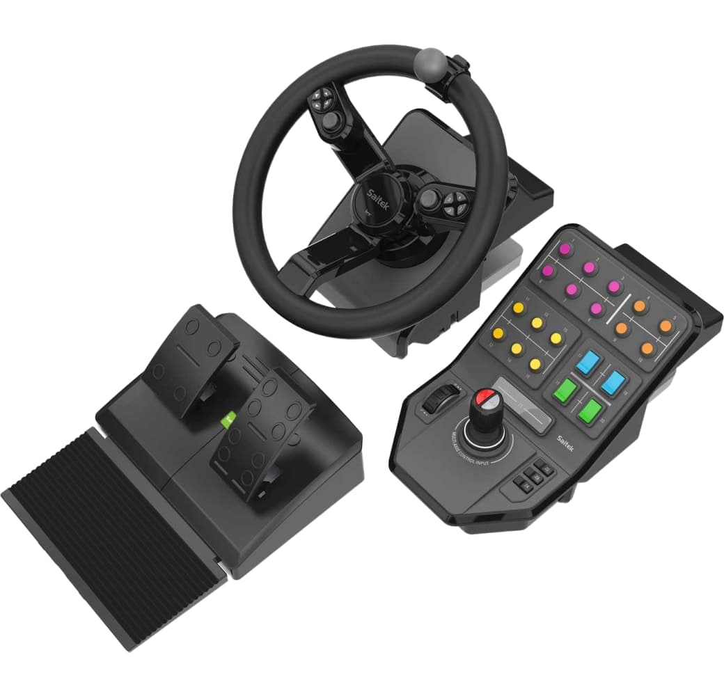 Black Logitech Saitek G Farming Simulator Controller.1