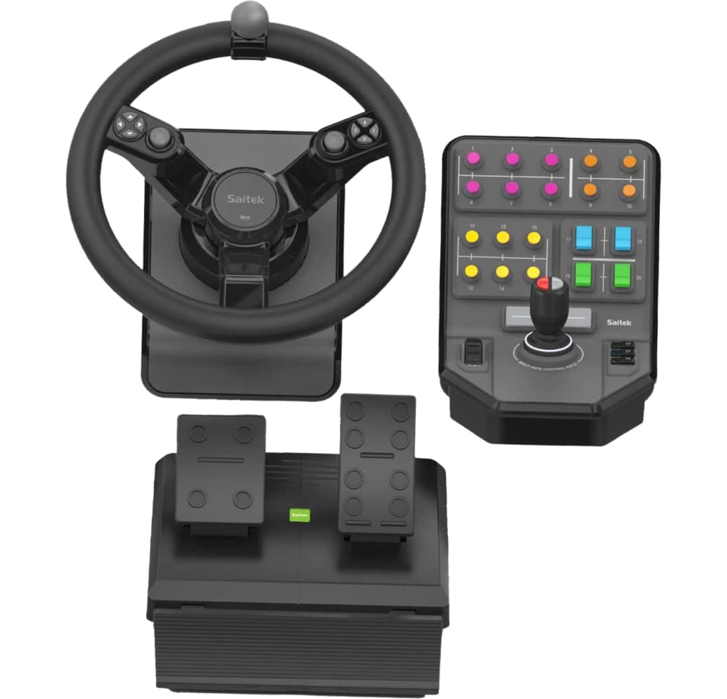 Black Logitech Saitek G Farming Simulator Controller.5