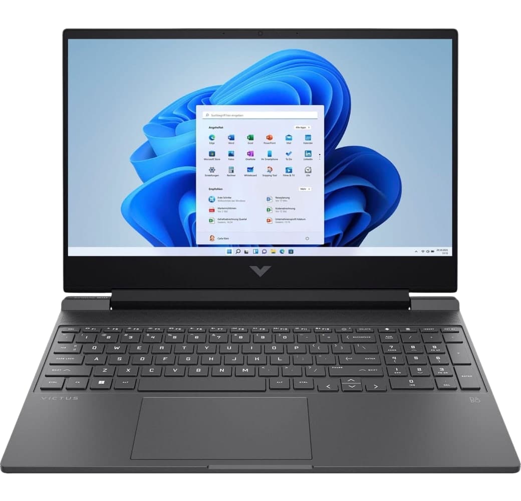 Black HP Victus 15-fa1056ng Gaming Laptop - Intel® Core™ i5-13420H - 16GB - 512GB SSD - NVIDIA® GeForce® RTX™ 3050 - German (QWERTZ).1