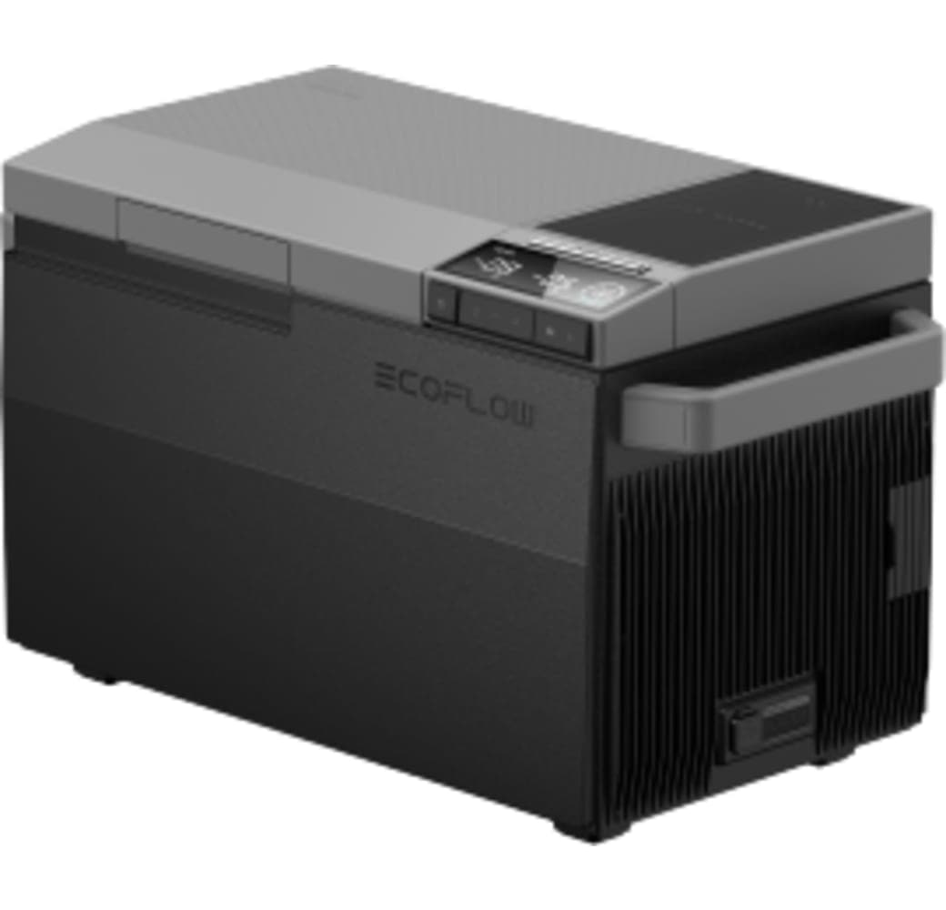 Schwarz Ecoflow Glacier Tragbarer Kühlschrank.1
