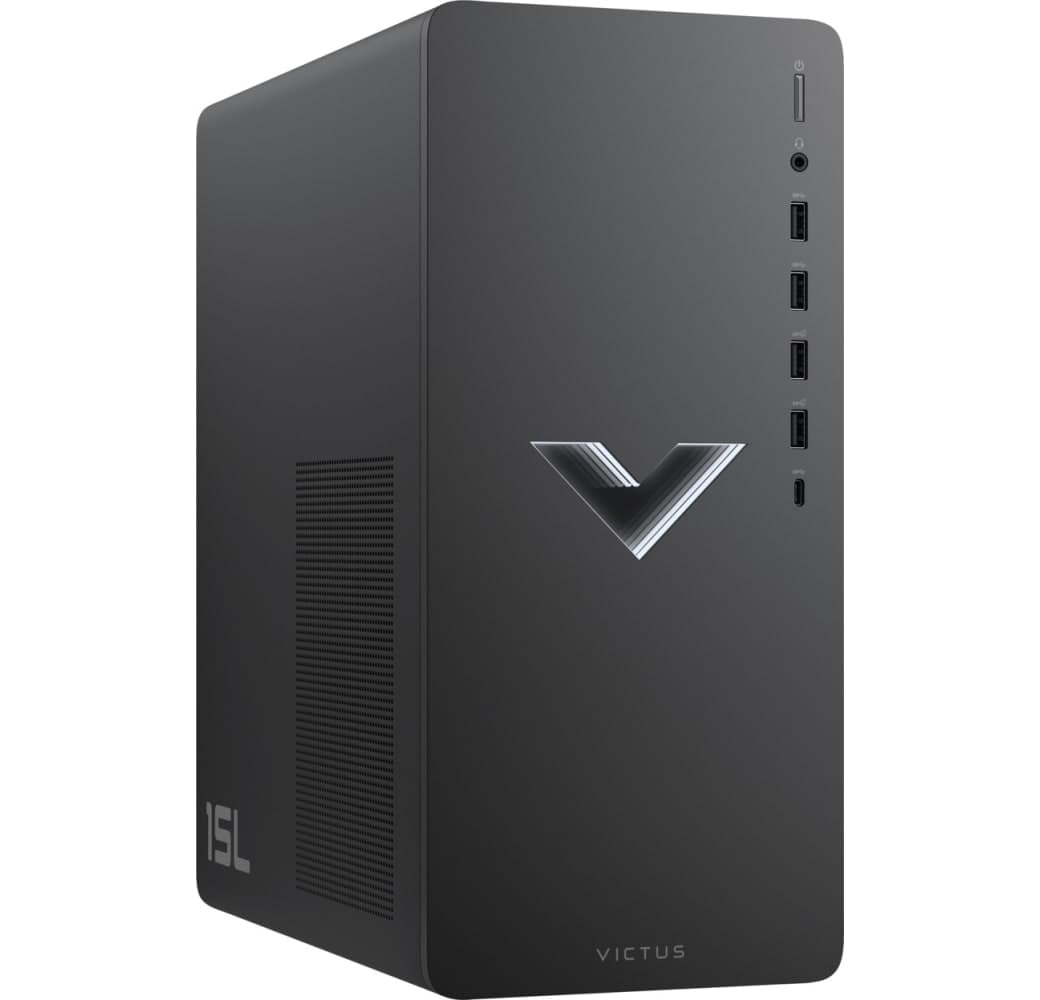 Black HP Victus TG02-0015ng Gaming Desktop - AMD Ryzen™ 7 5700G - 16GB - 512GB SSD + 1TB HDD - NVIDIA® GeForce® RTX 3060 Tu.2