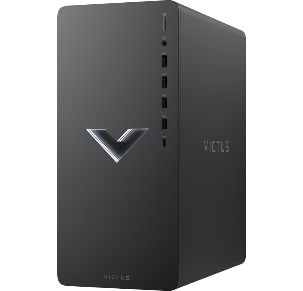 Black HP Victus TG02-0015ng Gaming Desktop - AMD Ryzen™ 7 5700G - 16GB - 512GB SSD + 1TB HDD - NVIDIA® GeForce® RTX 3060 Tu.3