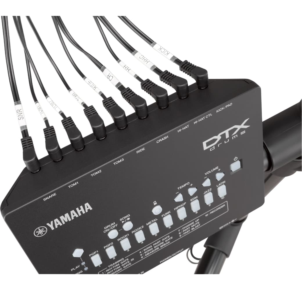 Black Yamaha DTX-452K E-drum Set.8