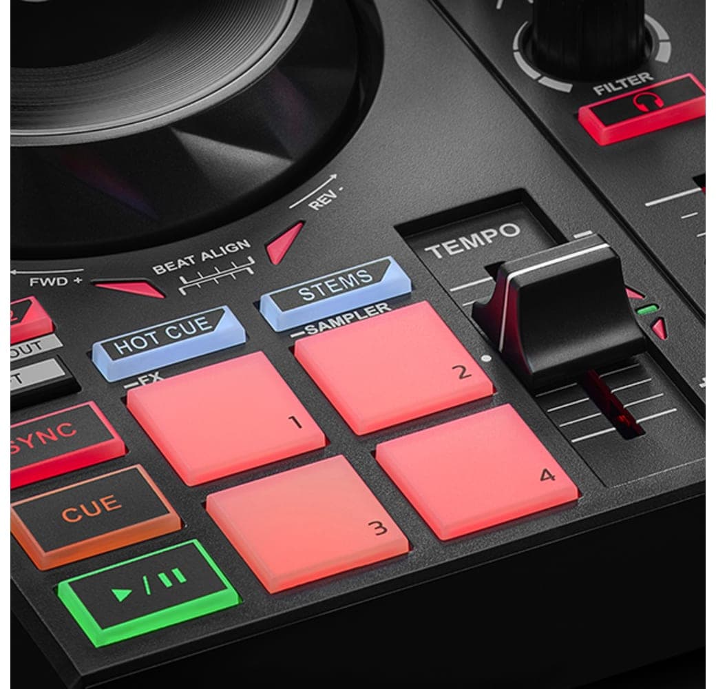 Schwarz Hercules Inpulse 200 Mk2 DJ -Controller.4