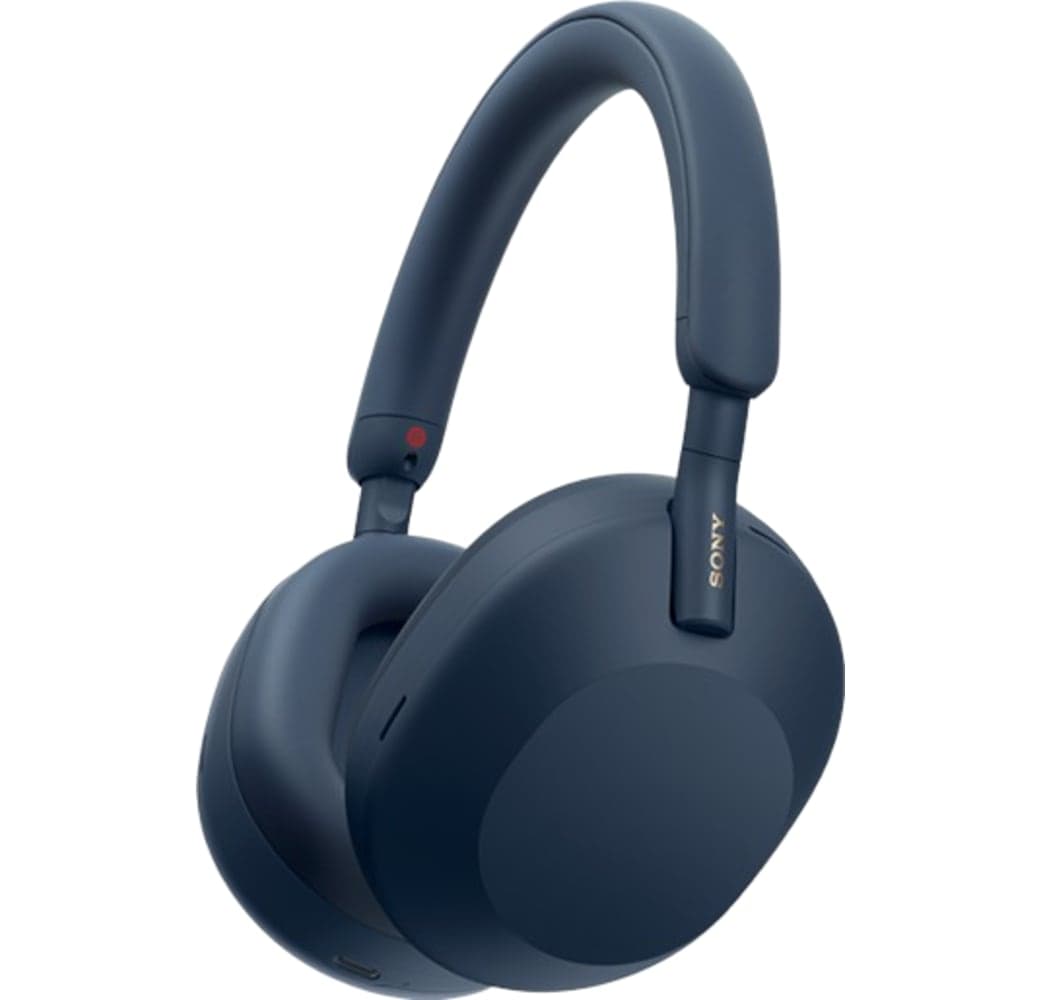 Midnight Blue Sony WH-1000 XM5 Noise-cancelling Over-ear Bluetooth headphones.1