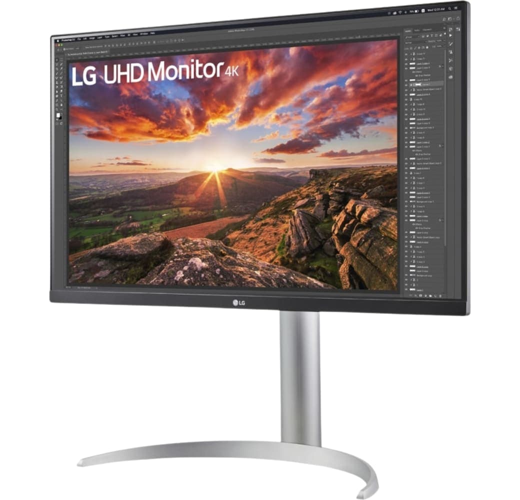 Black LG - 27" LG 27UP85NP-W.BEU (27") (SOLD) 27UP85NP.2