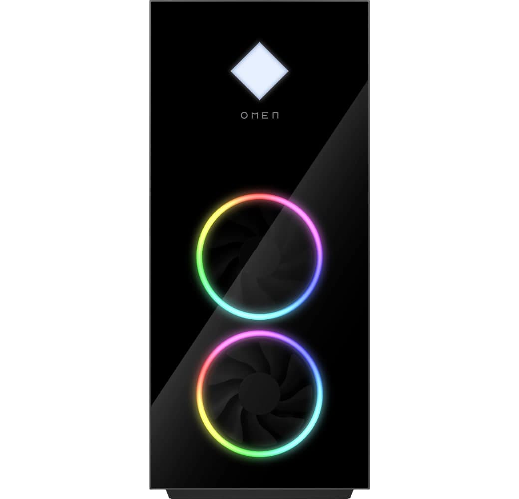 Black HP Omen GT21-1024ng Gaming Desktop - AMD Ryzen™ 7 7700x - 32GB - 1TB SSD + 2TB HDD - NVIDIA® GeForce® RTX 4070 Ti.2