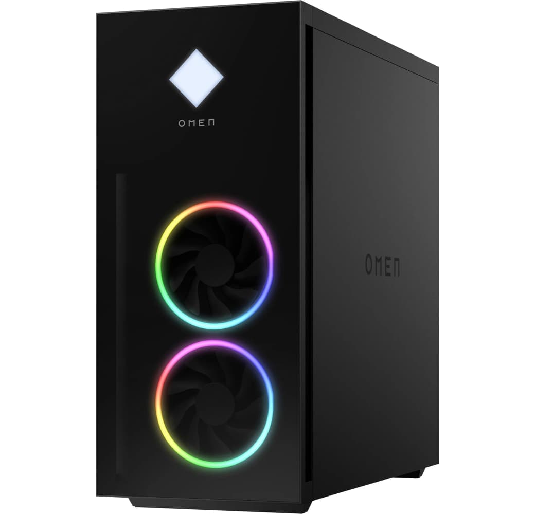 Black HP Omen GT21-1024ng Gaming Desktop - AMD Ryzen™ 7 7700x - 32GB - 1TB SSD + 2TB HDD - NVIDIA® GeForce® RTX 4070 Ti.3