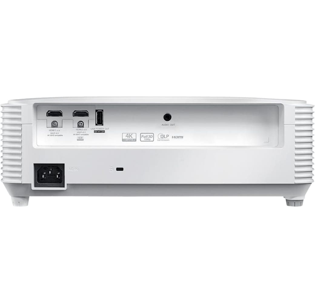 White Optoma HD29He Projector - Full HD.4