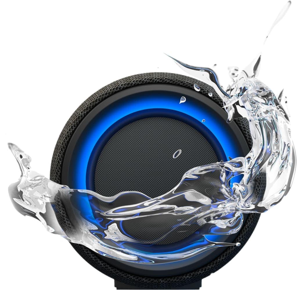 Black Sony SRS-XG300 Portable Speaker.4