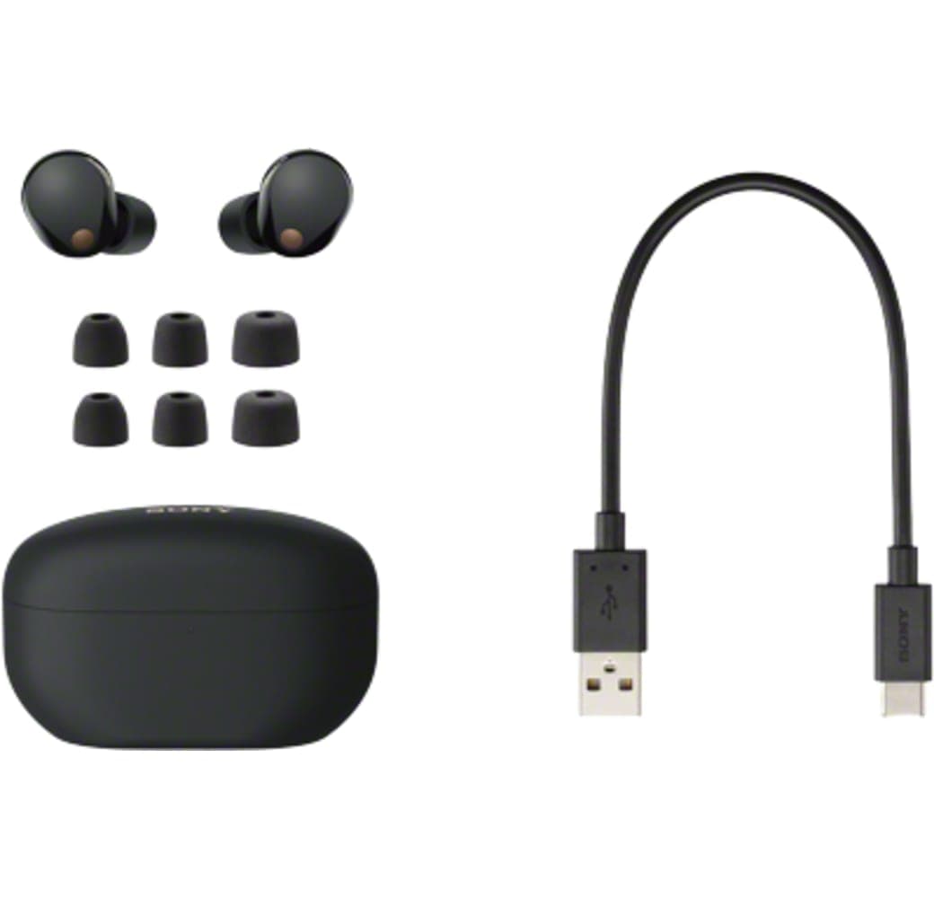 Schwarz Sony WF-1000 XM5 Noise Cancelling In-Ear Bluetooth Kopfhörer.4