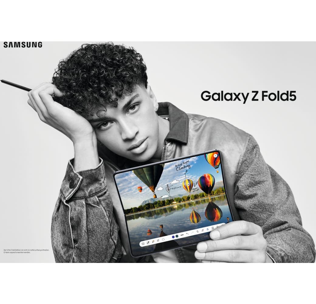 Schwarz Samsung Galaxy Z Fold5 5G Smartphone - 512GB - Dual SIM.6