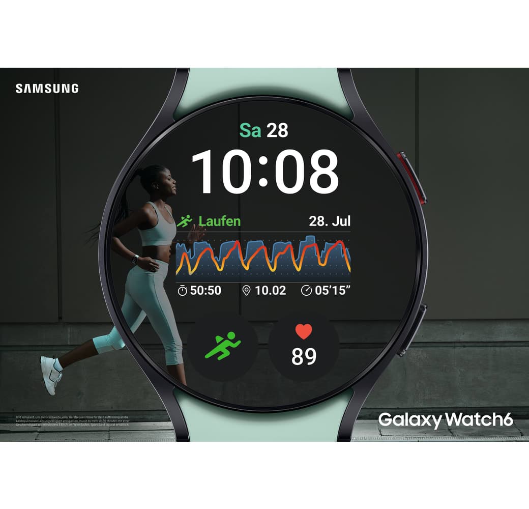 Gold Samsung Galaxy Watch6 LTE Smartwatch, Aluminium case, 40mm.5