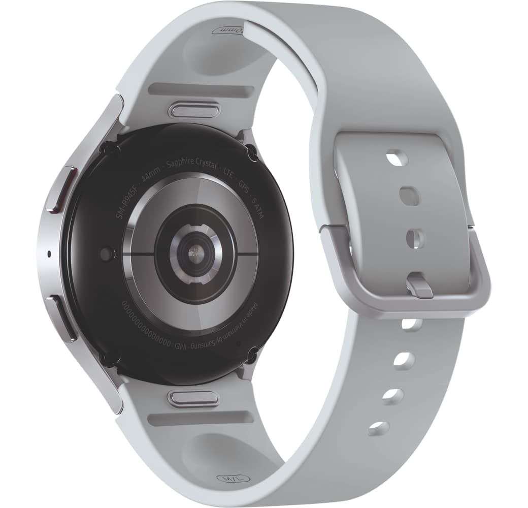 Silver Samsung Galaxy Watch6 LTE Smartwatch, Aluminium case, 44mm.4