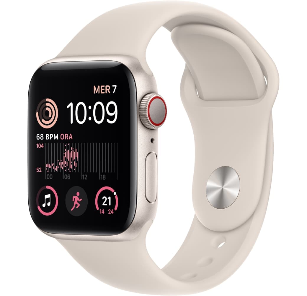 Starlight Apple Watch SE GPS + Cellular, Aluminium Case, 40mm.1