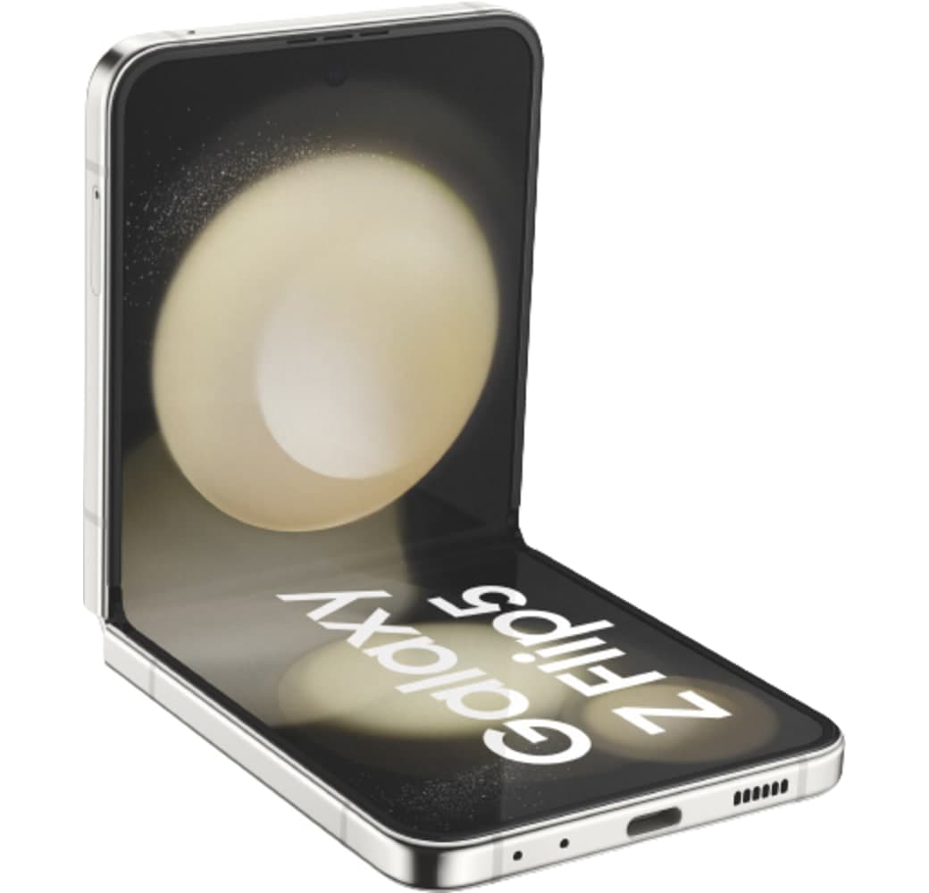 Cream Samsung Galaxy Z Flip5 5G Smartphone - 256GB - Dual SIM.2