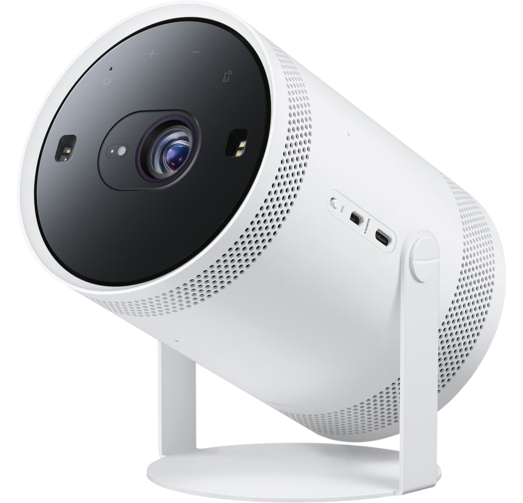 White Samsung Freestyle 2nd Gen. Projector - Full HD.1
