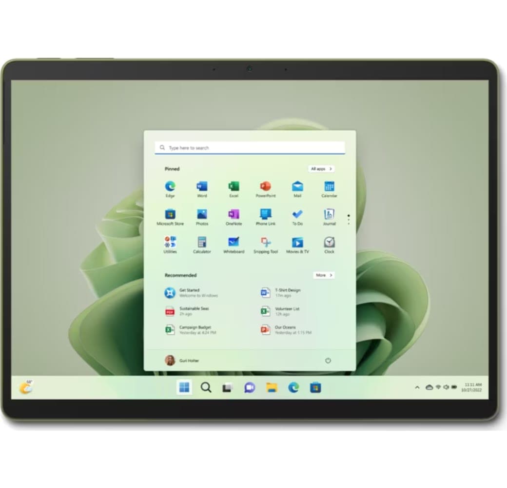 Forest Microsoft Surface Pro 9 13" - Intel® Core™ i5-1235U - 8GB - 256GB SSD - Intel® Iris® Xe Graphics (Device only).2