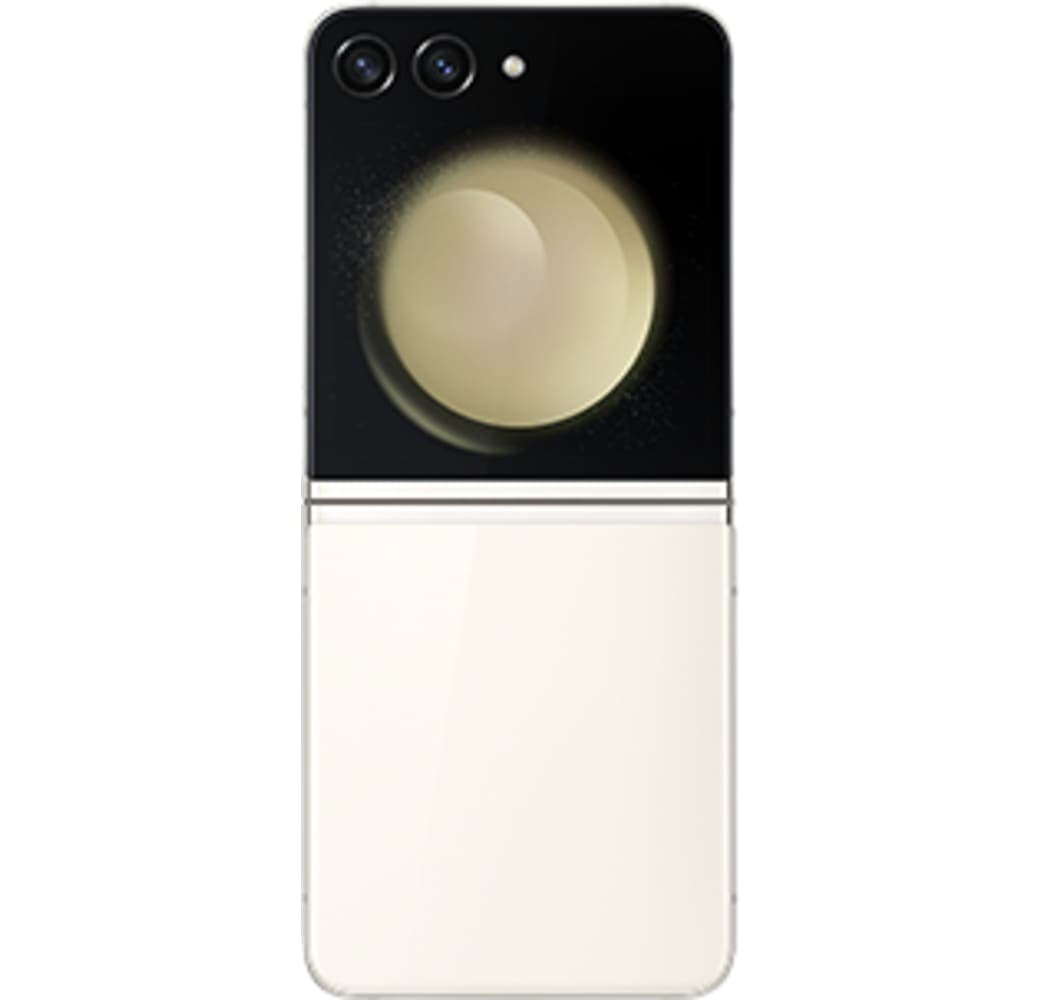 Cream Samsung Galaxy Z Flip5 5G Smartphone - 256GB - Dual SIM.4