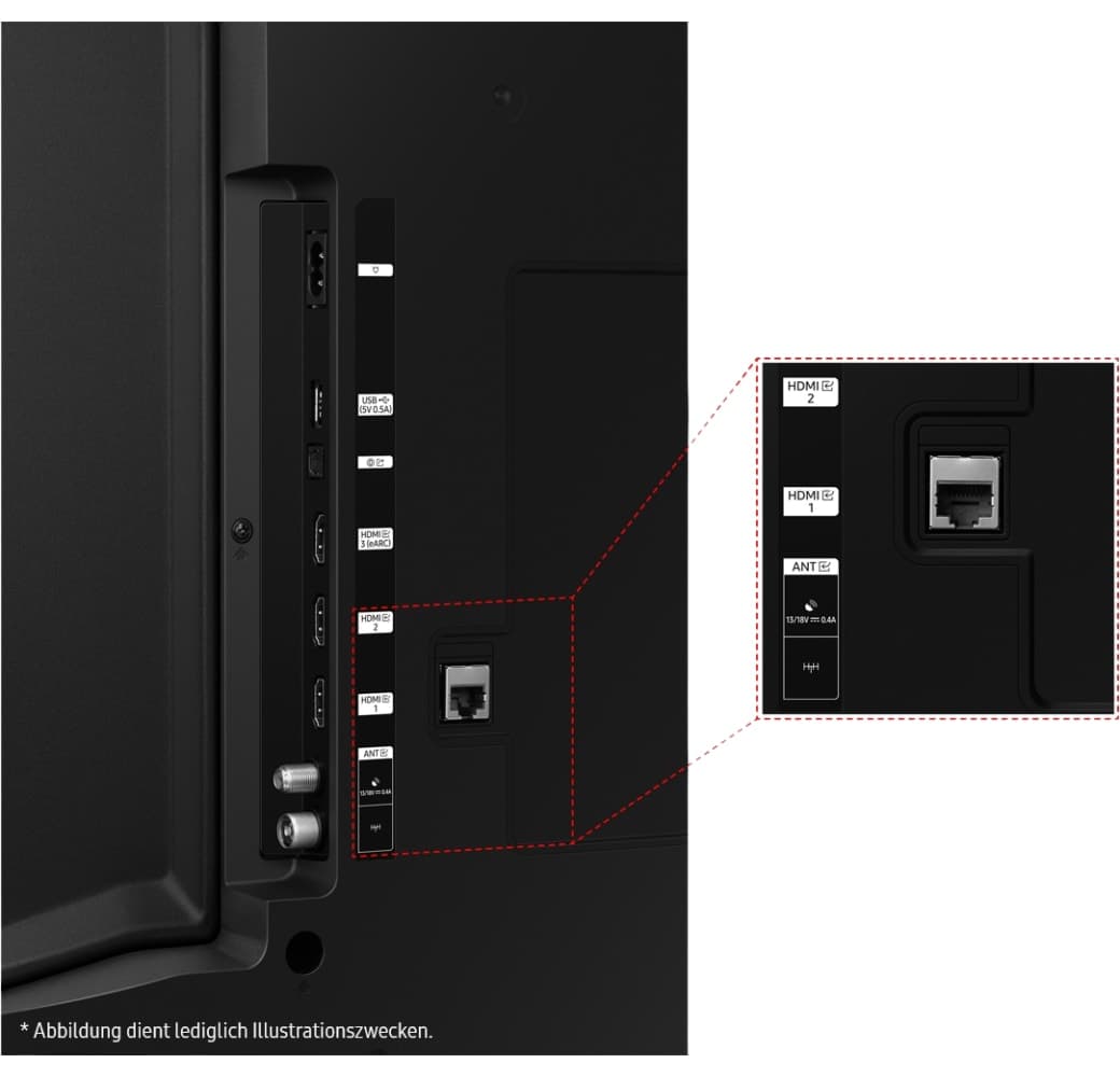 Black Samsung GU43CU7179UXZG - TV 43" Crystal UHD 4K.6