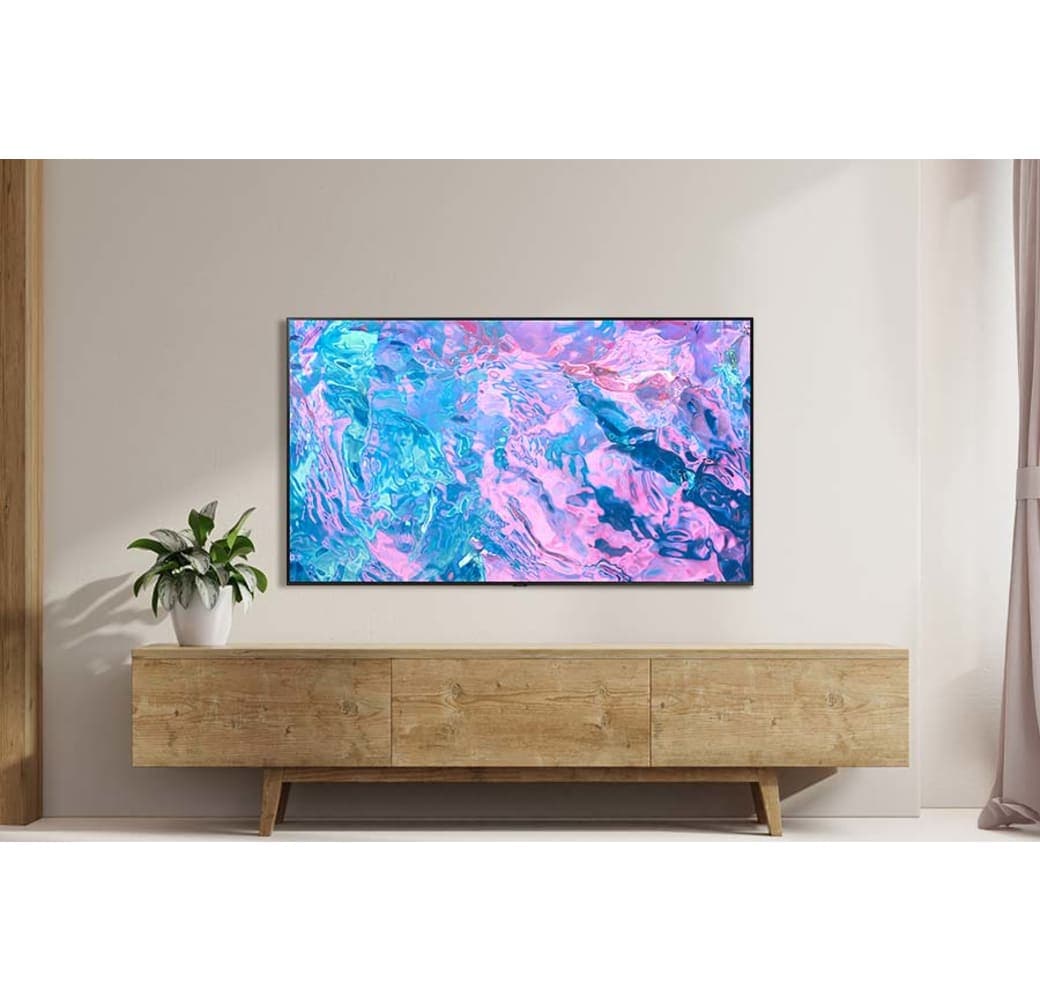 Black Samsung GU43CU7179UXZG - TV 43" Crystal UHD 4K.4