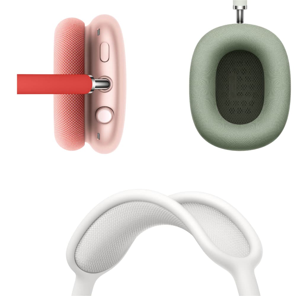 Silver Apple AirPods Max Noise-cancelling Over-ear Bluetooth Headphones.5