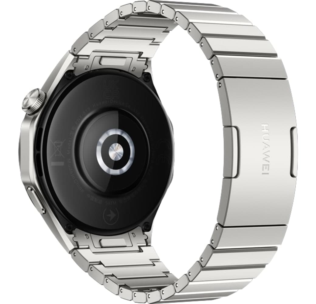 Grey Huawei Watch GT4 Smartwatch, Stainless Steel Case, 46mm.4