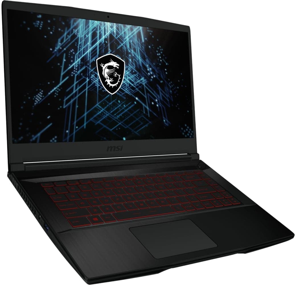 Black MSI GF63 Thin 11UC-1482 Gaming Laptop - Intel® Core™ i7-11800H - 16GB - 512GB SSD - NVIDIA® GeForce® RTX 3050.2