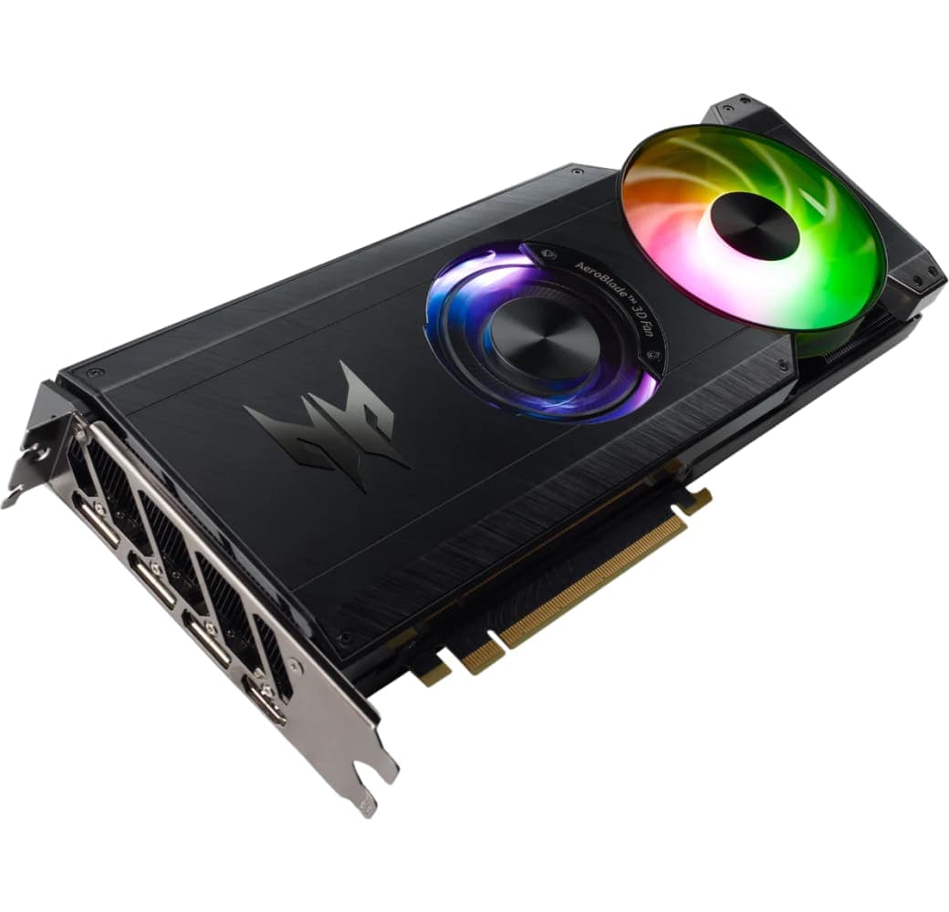 Black Acer Predator BiFrost Arc A770 Graphics Card.1