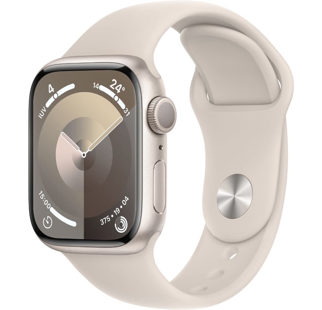 Polarstern Apple Watch Series 9 GPS, Aluminiumgehäuse, 41 mm.1